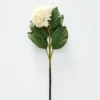 Hydrangea Flower Stem White – Realistic Faux Floral for Indoor & Outdoor Decor -Provincialhomeliving 1050416 aa