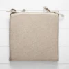 Linen Chair Pad Natural 2 Linen Chair Pad Natural -Provincialhomeliving 1053033 m