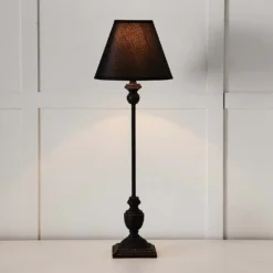 Paulette Table Lamp Black -Provincialhomeliving 1070018 b