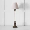 Paulette Table Lamp Coffee/Beige