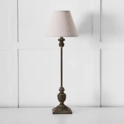 Paulette Table Lamp Coffee/Beige