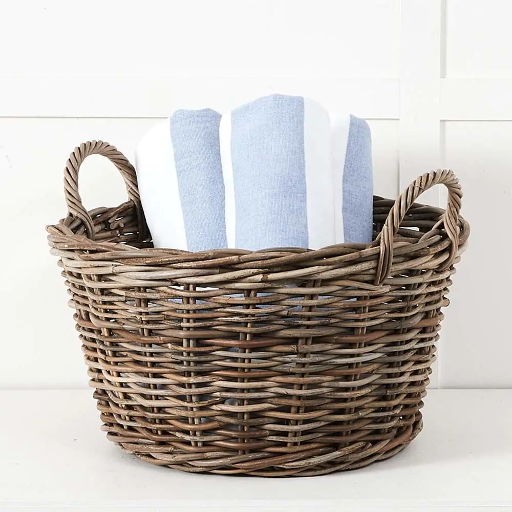 Kubu Laundry Basket Kubu Grey 4 Kubu Laundry Basket Kubu Grey - Image 2