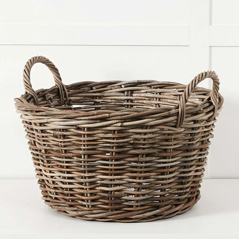 Kubu Laundry Basket Kubu Grey 5 Kubu Laundry Basket Kubu Grey - Image 3
