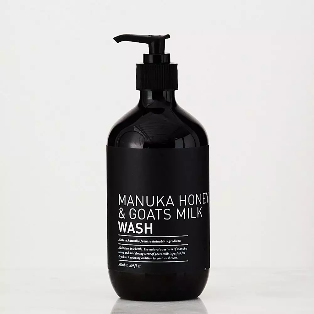 Manuka Honey & Goats Milk Hand and Body Wash – 500ml Nourishing Pump Bottle 3 Manuka Honey & Goats Milk Hand and Body Wash – 500ml Nourishing Pump Bottle