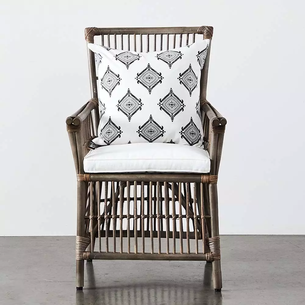 Lombok Verandah Chair - Natural Sustainable Rattan Handwoven Armchair 7 Lombok Verandah Chair - Natural Sustainable Rattan Handwoven Armchair - Image 5