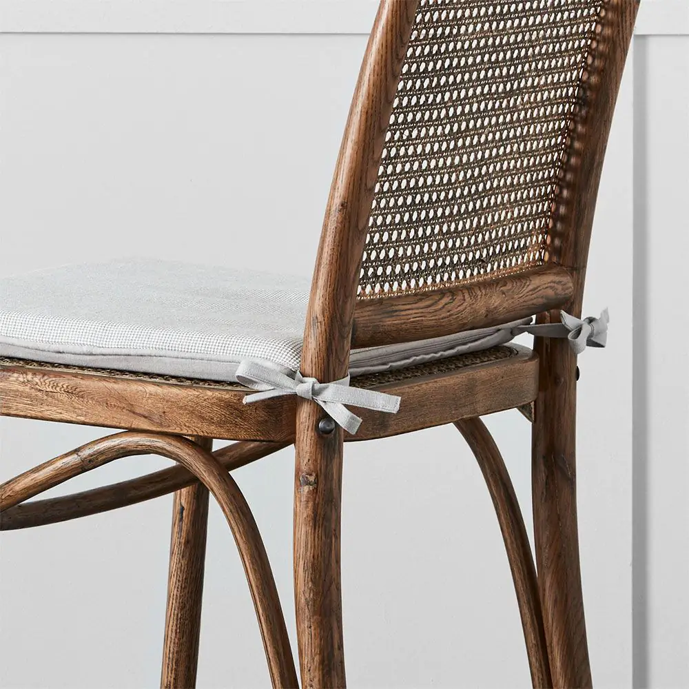 Henley Hatch Chair Pad Oyster 5 Henley Hatch Chair Pad Oyster - Image 3