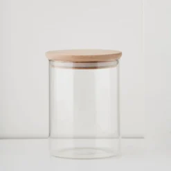 Parson Flour Jar Natural & Glass