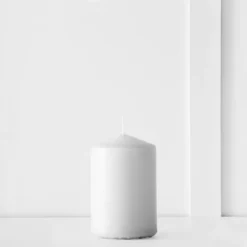 Siena Pillar Candle 7.5cm Dove
