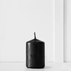 Siena Pillar Candle 7.5cm Onyx