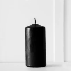 Siena Pillar Candle 12cm Onyx