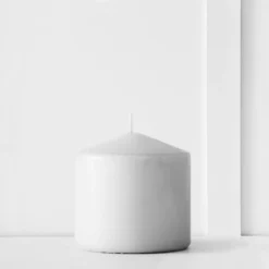 Siena Pillar Candle 9cm Dove