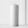Siena Pillar Candle 20cm Dove -Provincialhomeliving 1117256012 aa