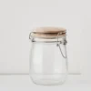 Larder Jar M Natural & Glass -Provincialhomeliving 1117256143 c