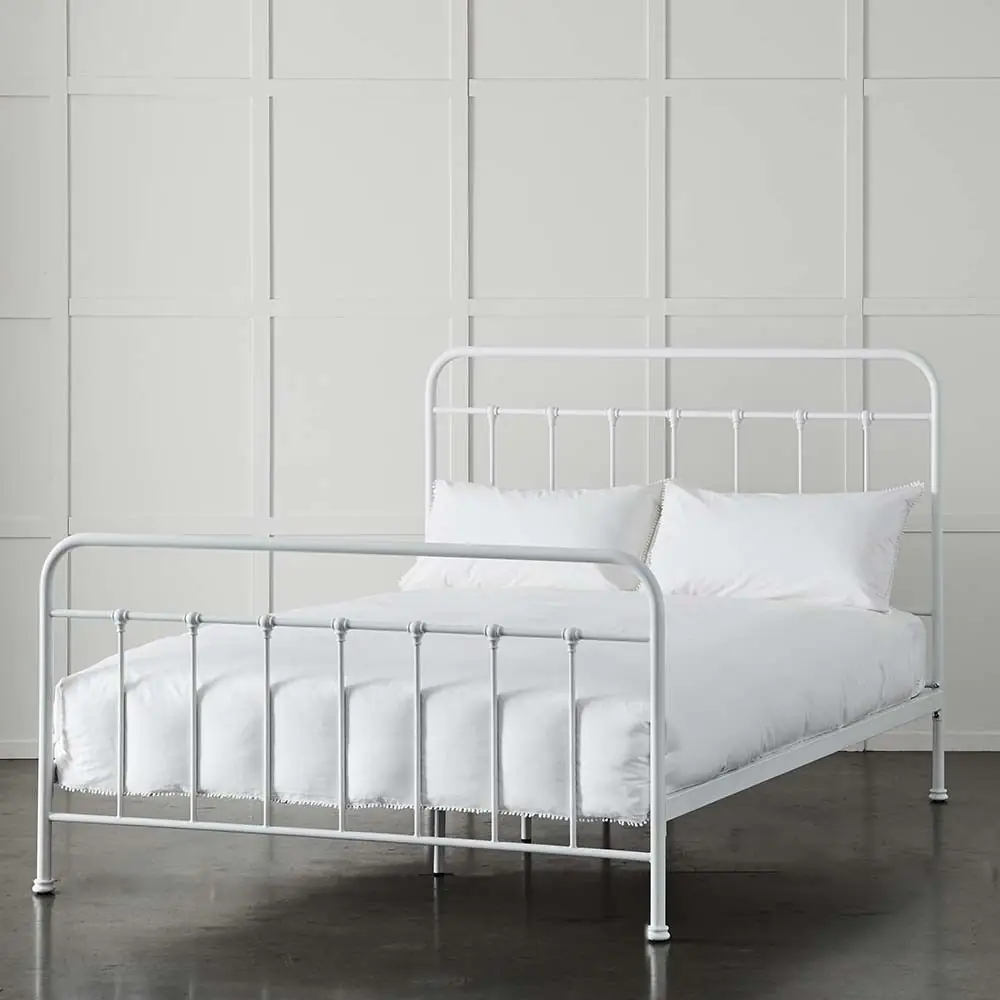 Alexander Queen Bed White 4 Alexander Queen Bed White - Image 2