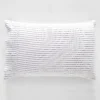 Antwerp Linen Pillowcase Std Pair White & Charcoal -Provincialhomeliving 1117256298 a 1