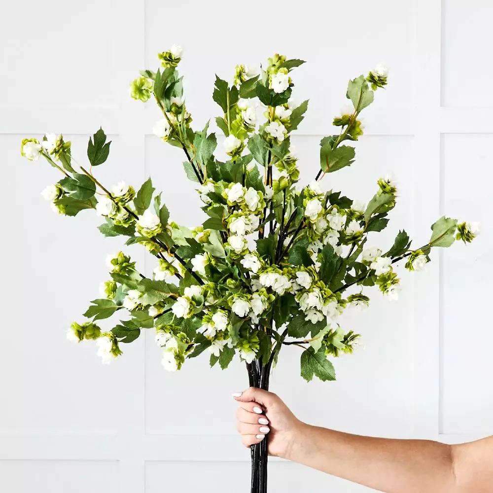 Humulus Stem 93cm – Realistic Green Hops Foliage Artificial Floral Decor 4 Humulus Stem 93cm – Realistic Green Hops Foliage Artificial Floral Decor - Image 2