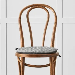 Henley Hatch Chair Pad Black 9 Henley Hatch Chair Pad Black -Provincialhomeliving 1117256714 p