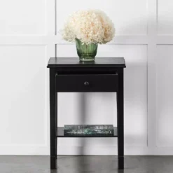 Bella Pine Bedside Table – Water-Based Painted Single Drawer Storage Unit -Provincialhomeliving 1117257116 i