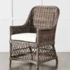Kasbah Natural Rattan with Hand-Woven Detail – Verandah Armchair with Cotton Cushion 1 Kasbah Natural Rattan with Hand-Woven Detail – Verandah Armchair with Cotton Cushion -Provincialhomeliving 1117257162 aa