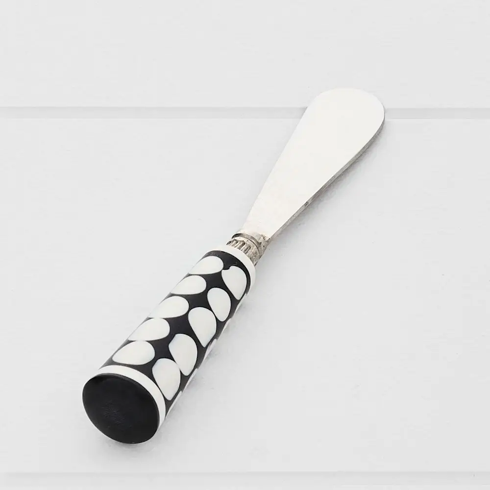 Corfu Spreader Black & White 4 Corfu Spreader Black & White - Image 2