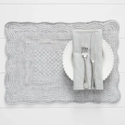 Parassy Napkin Soft Grey -Provincialhomeliving 1117257234 o