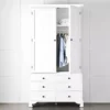 Roma Wardrobe - White -Provincialhomeliving 1117257422 m