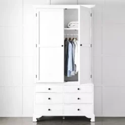 Roma Wardrobe - White