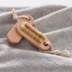 Immerse Natural Wood Double-Sided Nail Brush – Eco-Friendly Bathroom Scrubber -Provincialhomeliving 1117257603 d
