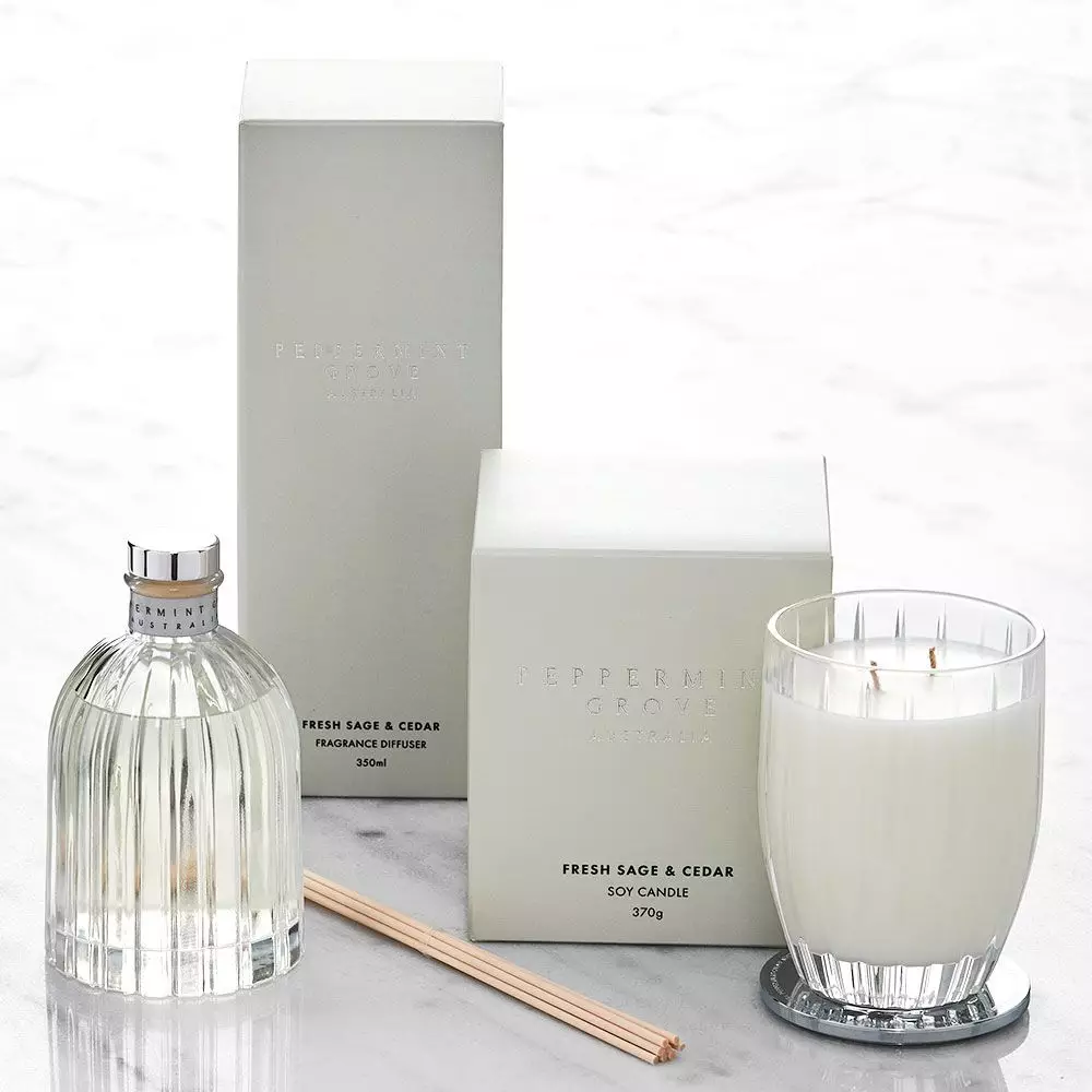 Fresh Sage & Cedar Diffuser 4 Fresh Sage & Cedar Diffuser - Image 2