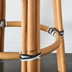 Bistro Stool Black & White -Provincialhomeliving 1117257685 C