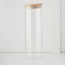 Parson Spaghetti Jar Natural & Glass