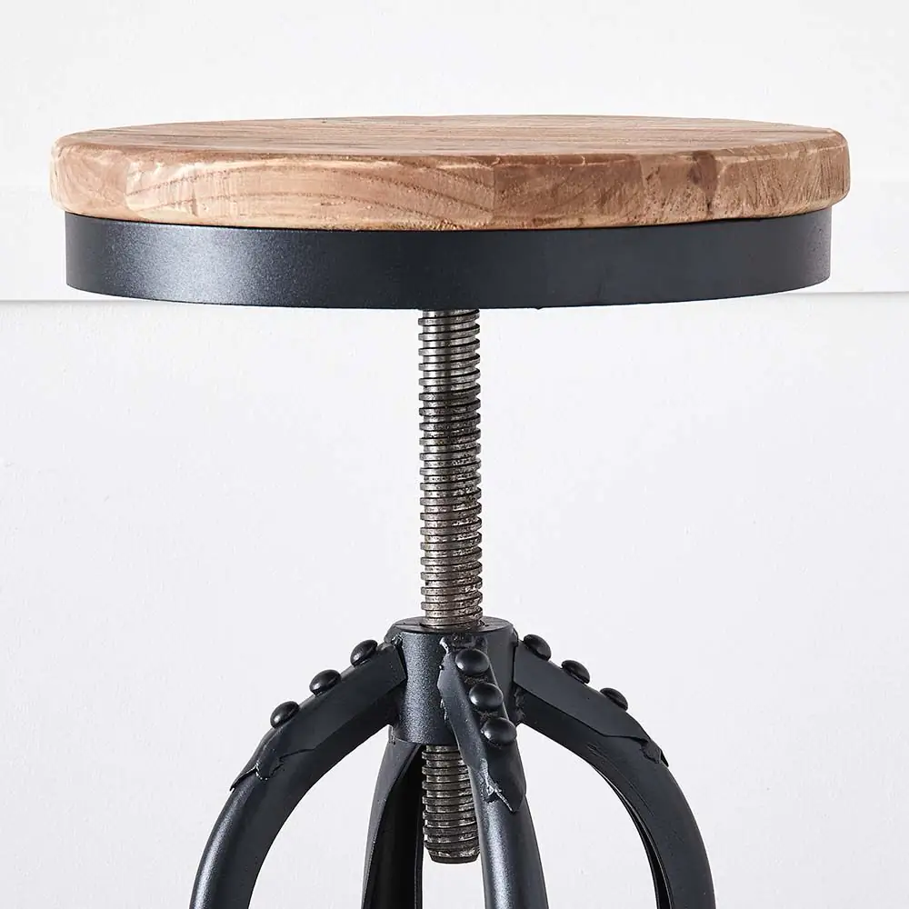 Axle Swivel Stool Natural 7 Axle Swivel Stool Natural - Image 5