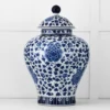 Piquant Ginger Jar Blue & White -Provincialhomeliving 1117258222 s