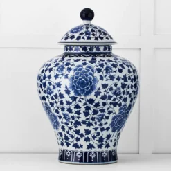 Piquant Ginger Jar Blue & White