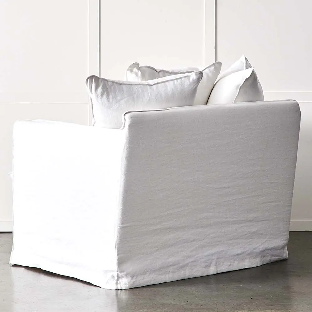 Sorrento Armchair White 7 Sorrento Armchair White - Image 5