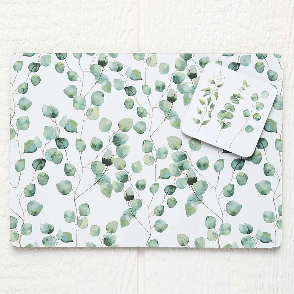 Porter Eucalypt Coaster GREEN 4 Porter Eucalypt Coaster GREEN - Image 2