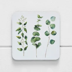 Porter Eucalypt Coaster GREEN