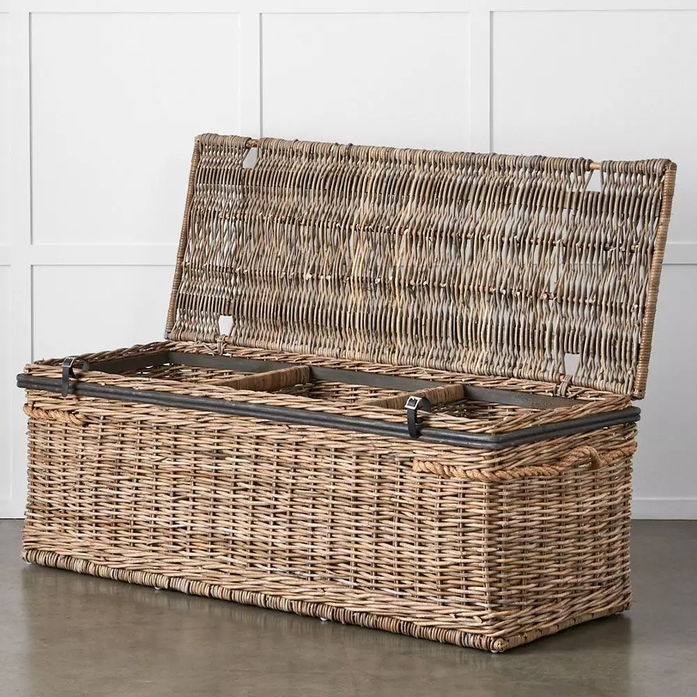 Kubu 3 Section Hamper 4 Kubu 3 Section Hamper - Image 2