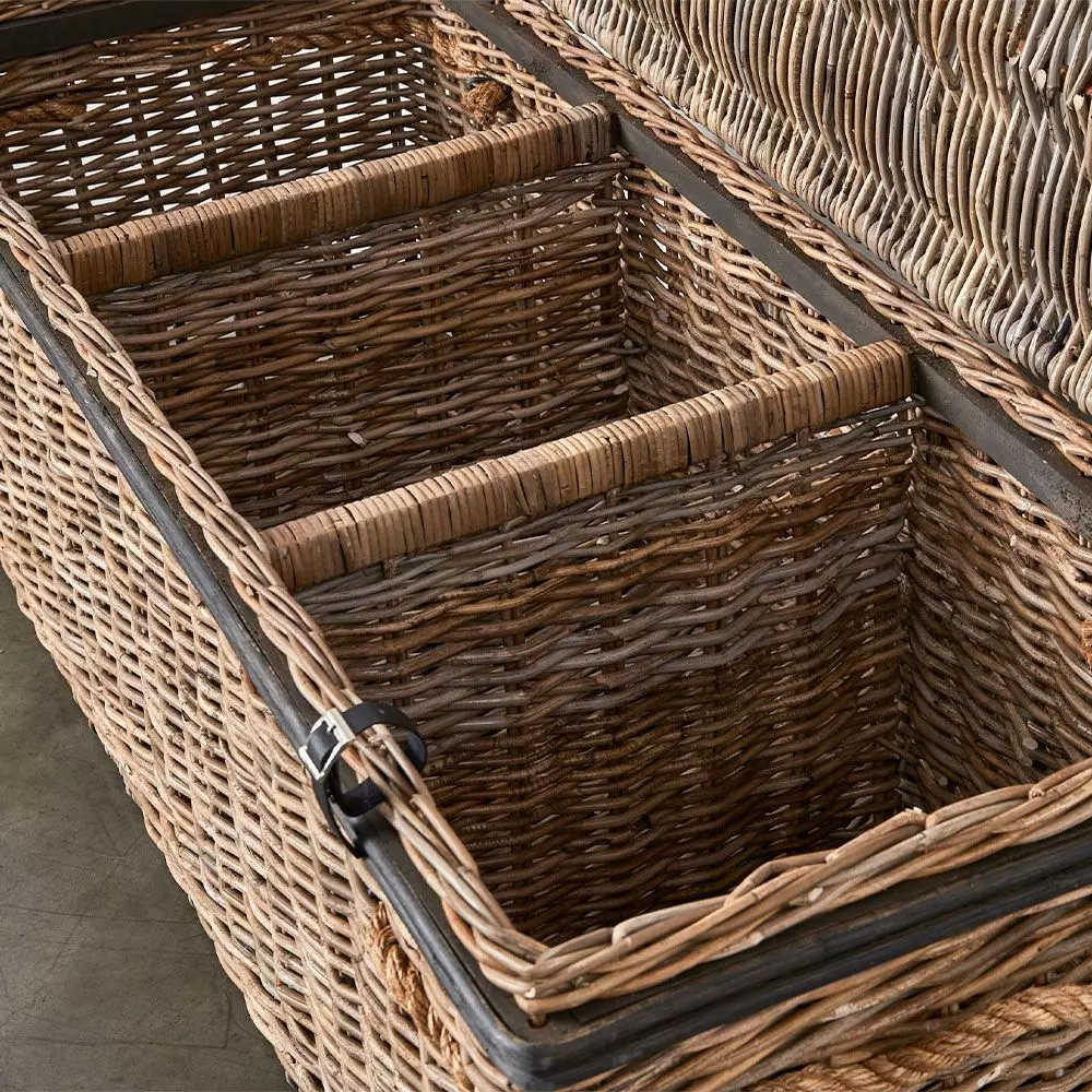 Kubu 3 Section Hamper 7 Kubu 3 Section Hamper - Image 5