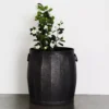 Calabria Classic Tin Entrance Planter - 60cm Large Tapered Garden Pot 2 Calabria Classic Tin Entrance Planter - 60cm Large Tapered Garden Pot -Provincialhomeliving 1117259007 A