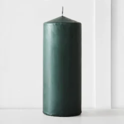 Siena Pillar Candle 20cm Moss