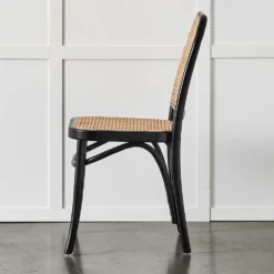 Saxon Dining Chair Black -Provincialhomeliving 1117259061 B