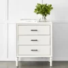 Finn Bedside Table White 1 Finn Bedside Table White -Provincialhomeliving 1117259103 s