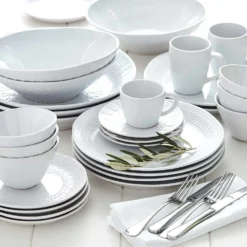 Marseille Cup & Saucer White -Provincialhomeliving 1117259187 B