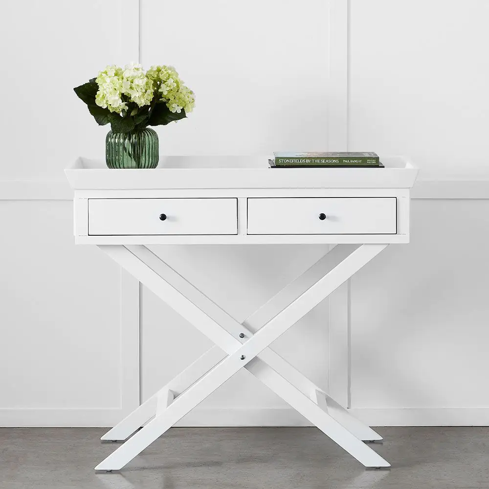 Butlers Table White 3 Butlers Table White