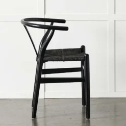 Replica Wishbone Chair Black 10 Replica Wishbone Chair Black -Provincialhomeliving 1117259371 C