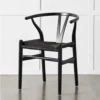 Replica Wishbone Chair Black 2 Replica Wishbone Chair Black -Provincialhomeliving 1117259371 m