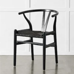 Replica Wishbone Chair Black