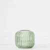 Paros Wide Vase GREEN 1 Paros Wide Vase GREEN -Provincialhomeliving 1117259452 m