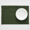 Hayman Placemat Forest Green -Provincialhomeliving 1117259525 m